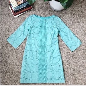 Jessica Howard Aqua Shift Dress